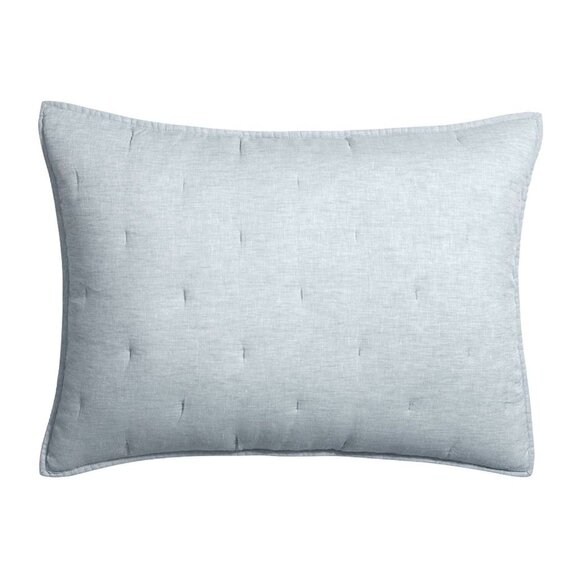 Pottery Barn Belgian Flax Linen Hand-Stitched Sham 26 inches X 20 inches NEW - Picture 2 of 5